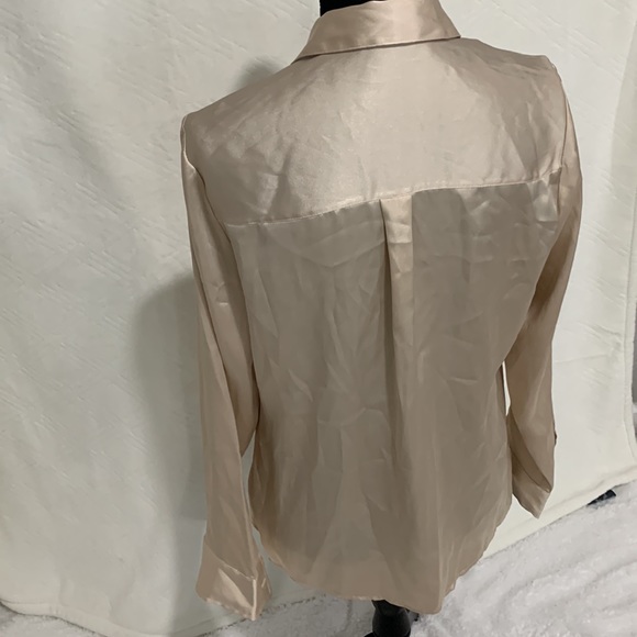 Express Satin Button Down - Picture 4 of 6